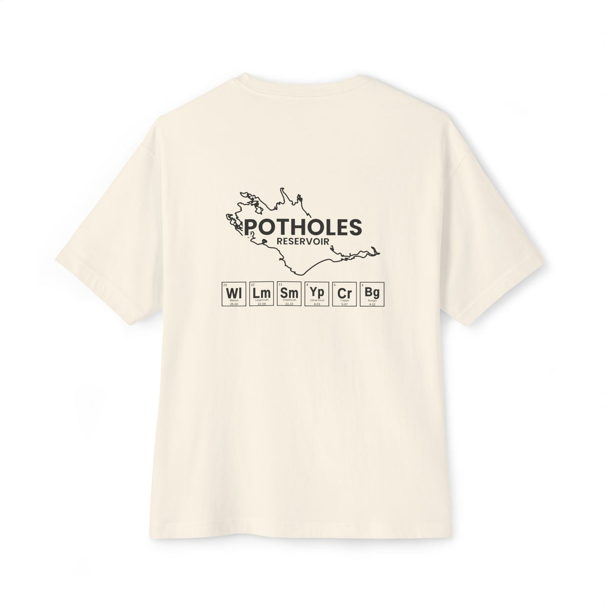 Potholes Reservoir, Washington Tee-7