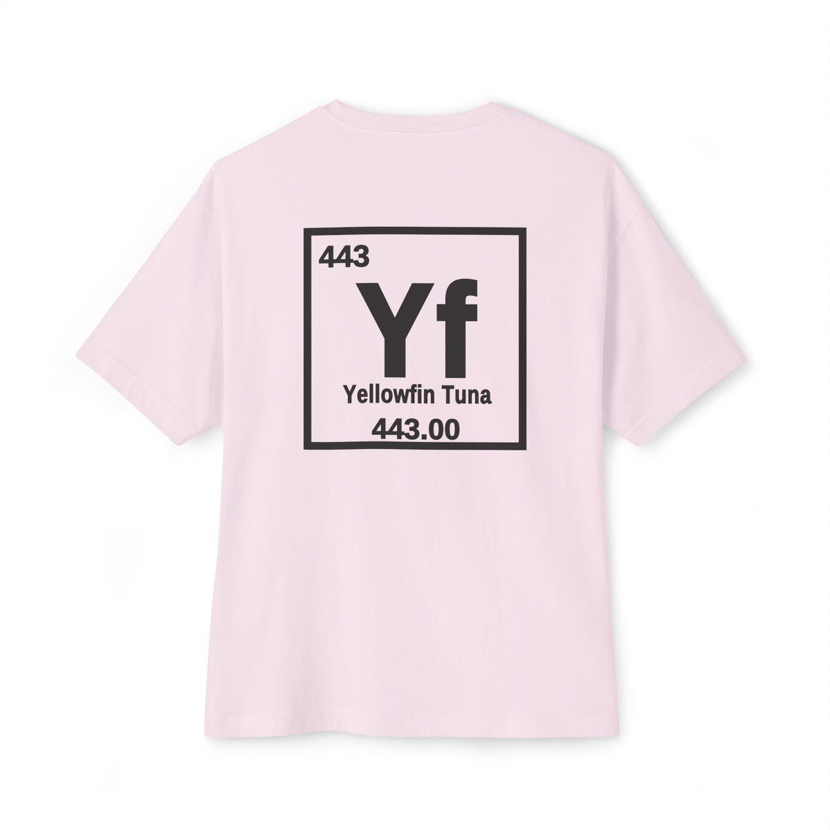 Yellowfin Tuna 'Atomic Fishing' Tee — Vintage Atom Logo Graphic Shirt-3
