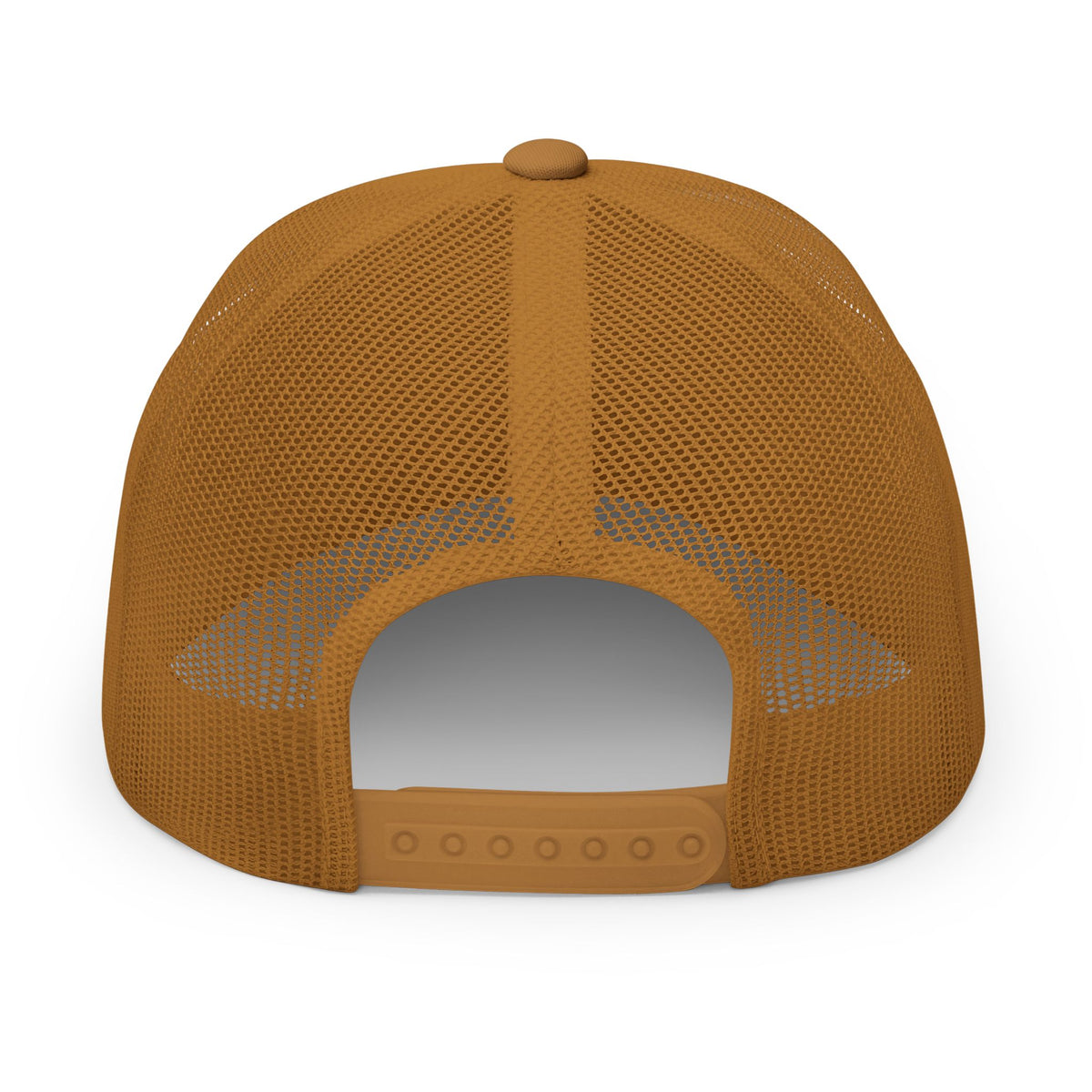 Atomic Fishing Patch Trucker Hat — Black Patch (Khaki, Black, Navy, Charcoal, Caramel)-7