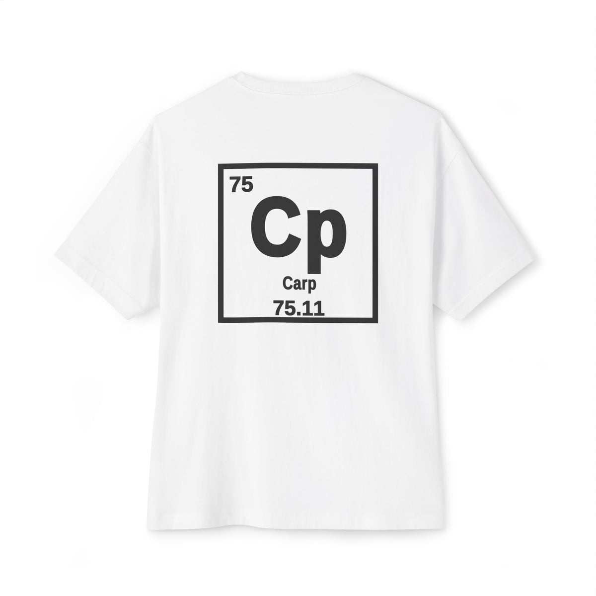 Carp 'Atomic Fishing' Tee — Vintage Atom Logo Graphic Shirt-1