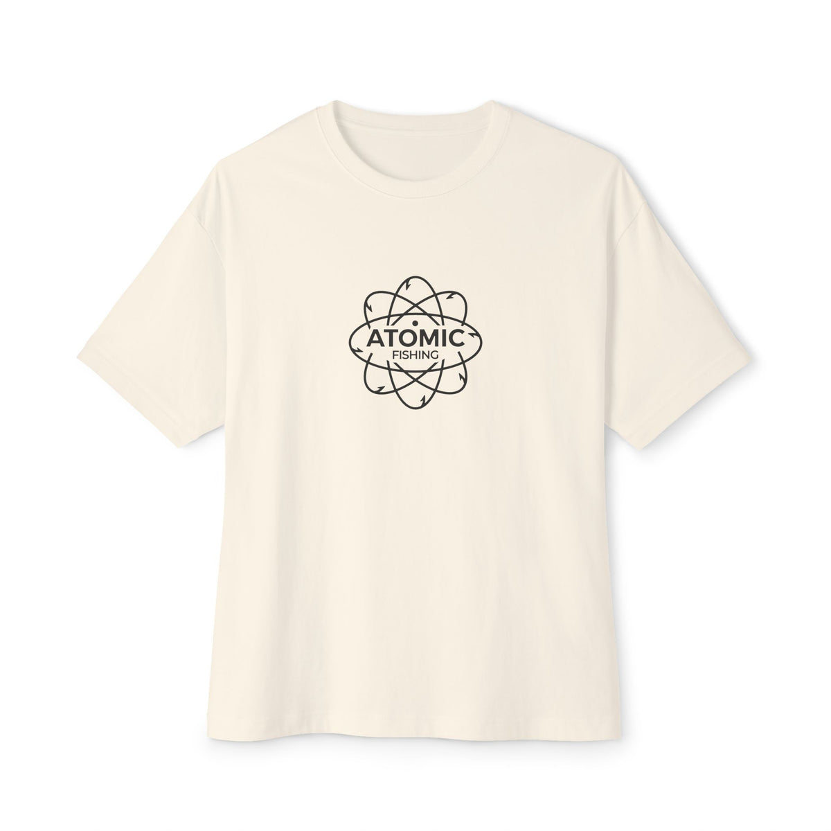Flathead Catfish 'Atomic Fishing' Tee — Vintage Atom Logo Graphic Shirt-6