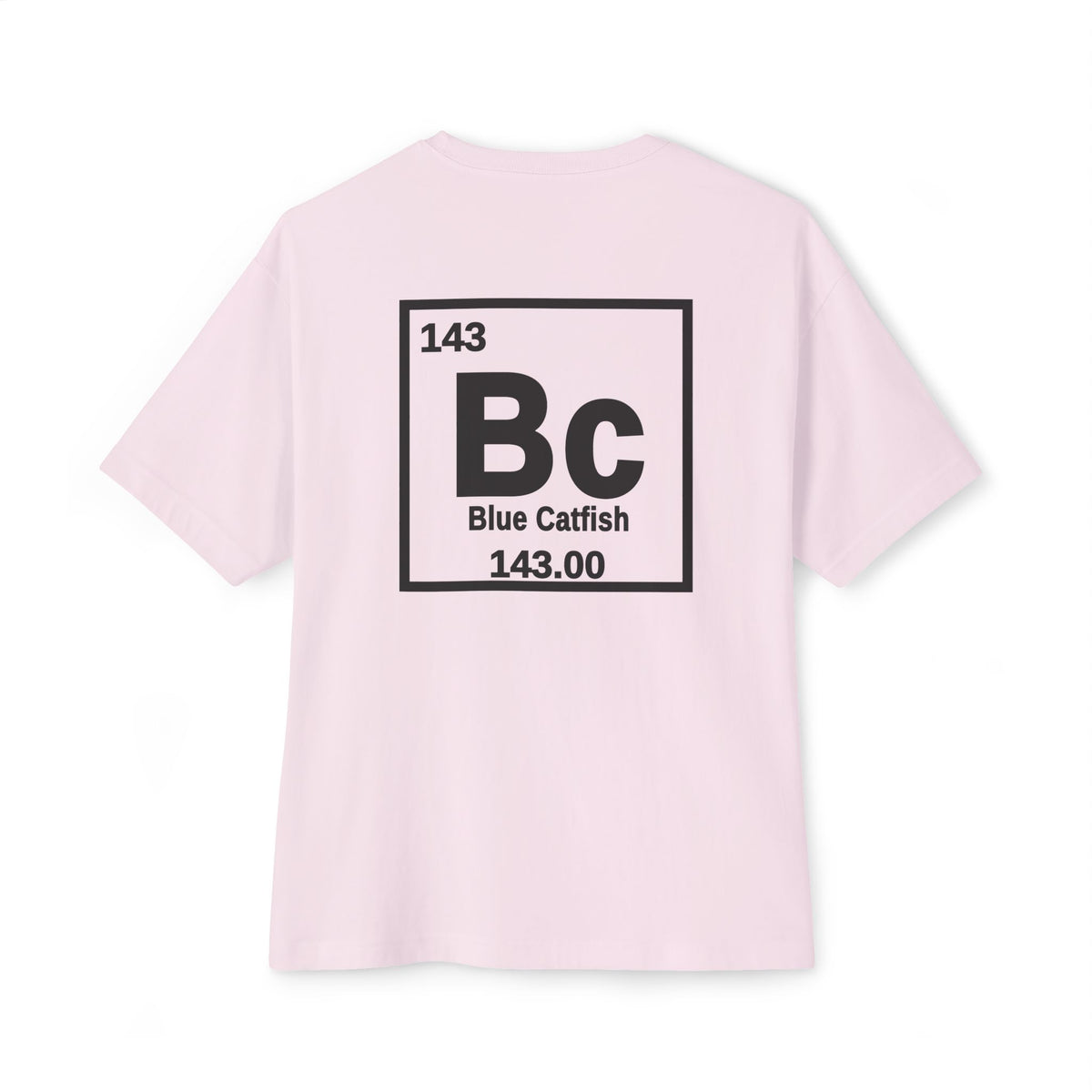 Blue Catfish 'Atomic Fishing' Tee — Vintage Atom Logo Graphic Shirt-3