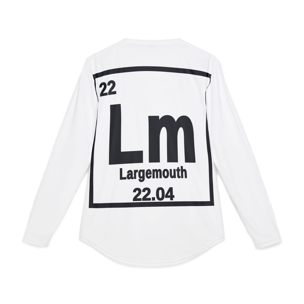 Atomic Fishing UV Long Sleeve Shirt — "Lm (Large Mouth Bass)" Graphic