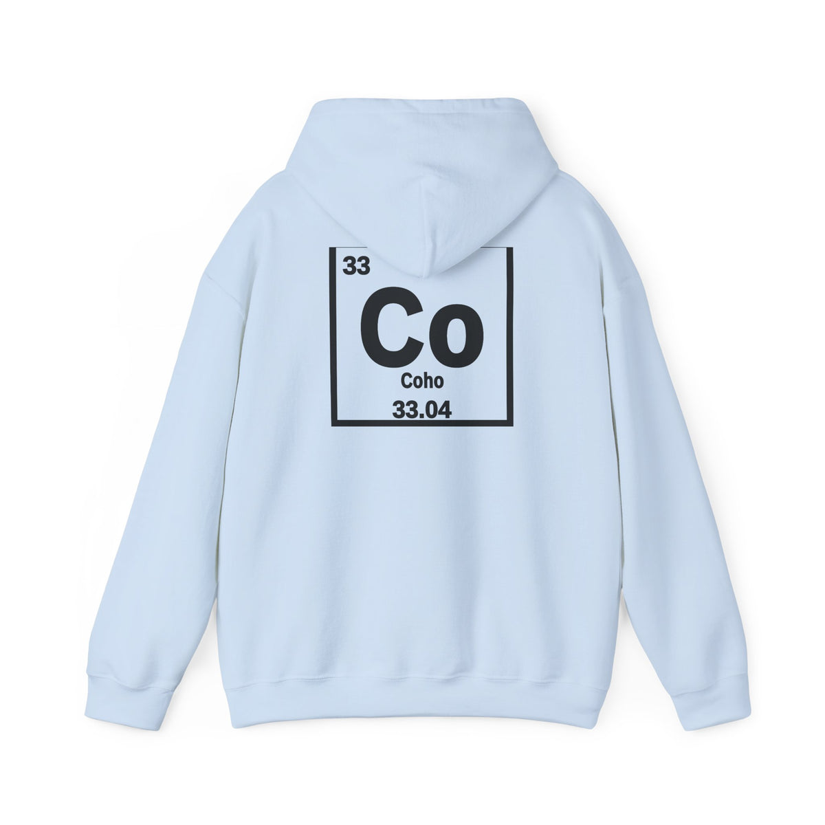 Coho Salmon 'Atomic Fishing' Hoodie – Fishing Logo Pullover-5