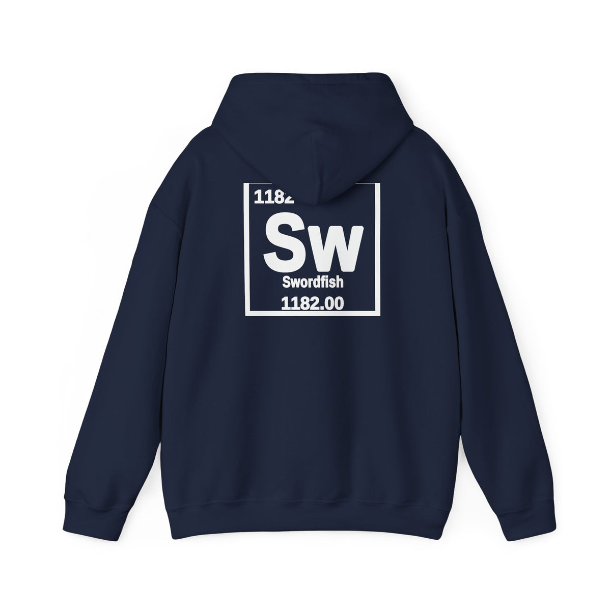 Swordfish 'Atomic Fishing' Hoodie – Fishing Logo Pullover — Black-9